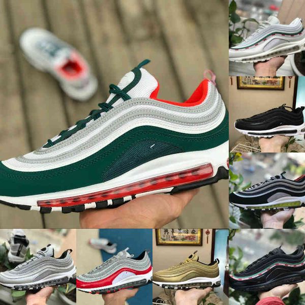 

sell triple white 97 og x mens outdoor boots shoes bred undftd black sliver bullet metalic gold olive men women sports sneakers designer