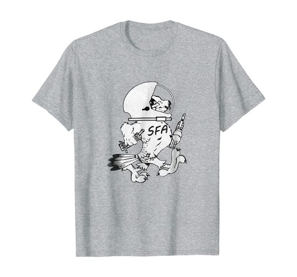 

us space force academy mascot t-shirt distressed vintage, White;black
