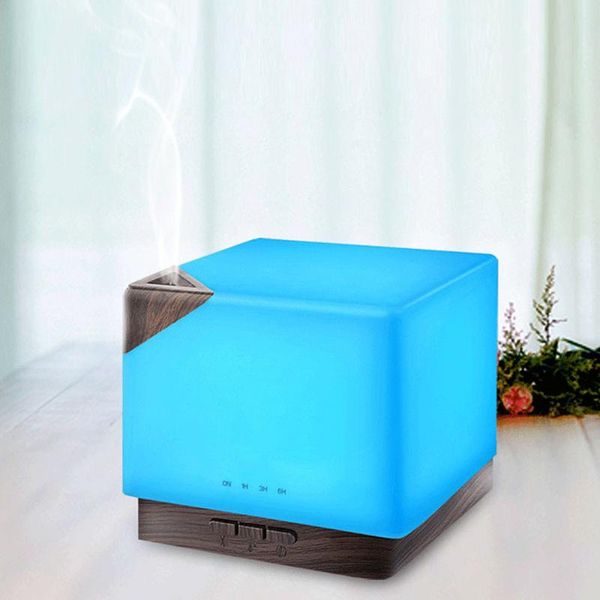 

sell 2021 large capacity wood grain aromatherapy essential oil diffuser 700ml humidifiers
