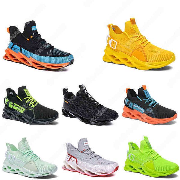 

2021 men running shoes triple bule white fashion mens women trendy great trainers breathable casual sports outdoor sneakers 40-45 color4