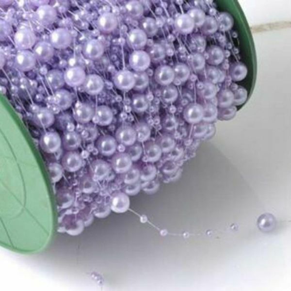 

garland beads string acrylic table bouquet hair accessories chair covers