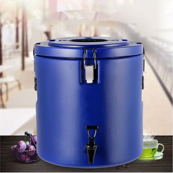 

ice buckets and coolers 10l stainless steel insulation barrels sealed heat preservation beverage bucket car refrigerator with c