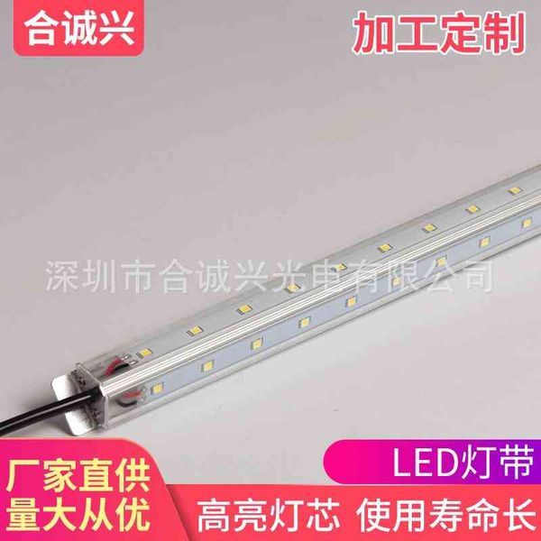 

led v-type double-sided waterproof high brightness led supermarket shelf light strip