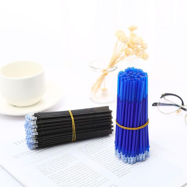 

gel pens 20pcs/set erasable black blue pen ink refills flash cartridge eraser cute thing school office supply stationery stationary