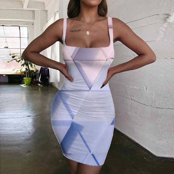 

casual dresses giyu brand geometry women colorful vestido graphics ladies art bodycon dress womens clothing club beach, Black;gray