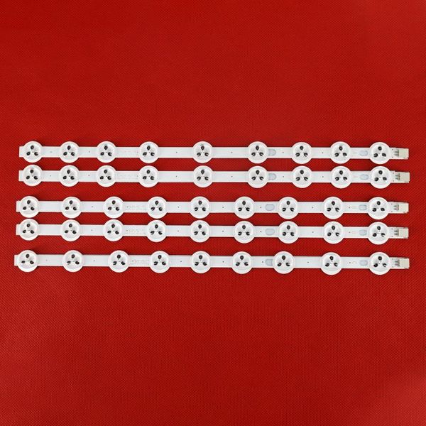 

2set=10pcs led backlight strip for ves400unds-03/02/01 40pfl3008h/12 40pfl3008k/12 40pfl3018k/12 lt-40tw51 40l3453db computer cables & conne