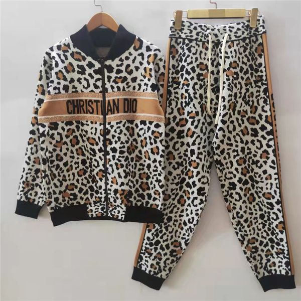 

2021d autumn and winter print jacket collar slim fit suit, White;black