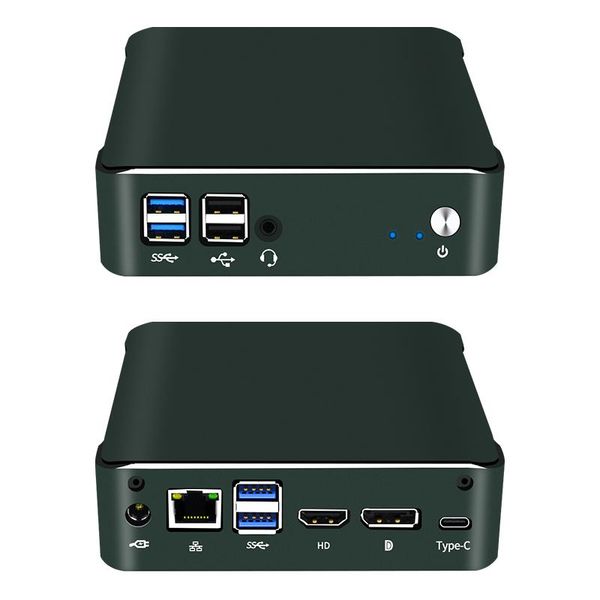 

intel -10510u quad core 4gb-64gb-1lan-6usb firewall mini pc computer pcs