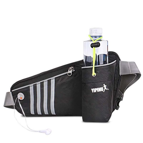 

waist bags running sport waterproof packs bag women men travel fanny pack belt reflective pouch bum