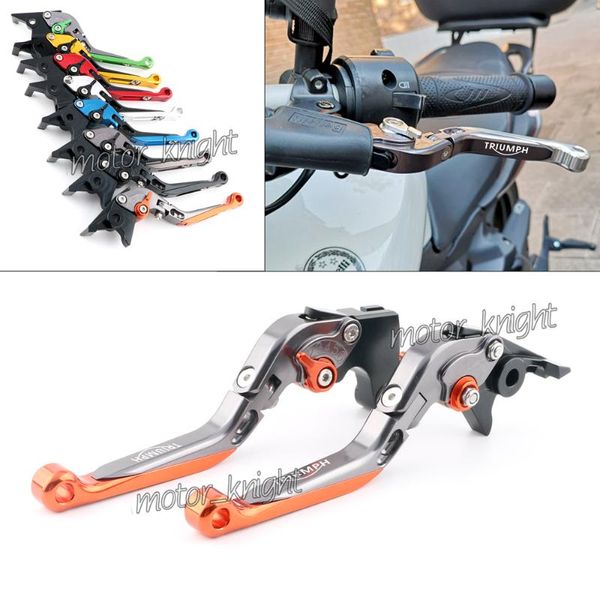 

motorcycle brakes adjustable cnc brake clutch levers for street cup thruxton bobber /street twin 2021