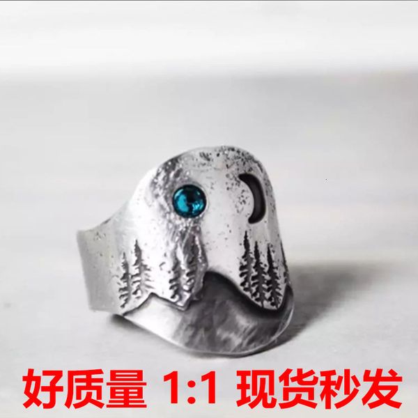 

fashion silver natural mountain ring party wedding ring women's classic bohemian