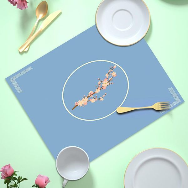 

mats & pads chinese style bowl mat el home kitchen dining table insulation pad pvc dinning decoration