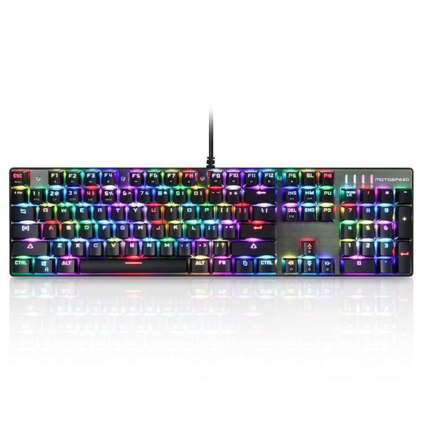 

inflictor 104 nkro rgb backlit mechanical gaming keyboard outemu blue switch keyboards