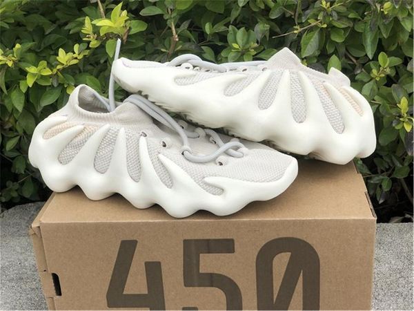 

2021 authentic 450 cloud white h68038 outdoor shoes mens dark slate cloud-black kanye west wave runner sneakers with original box 36-47