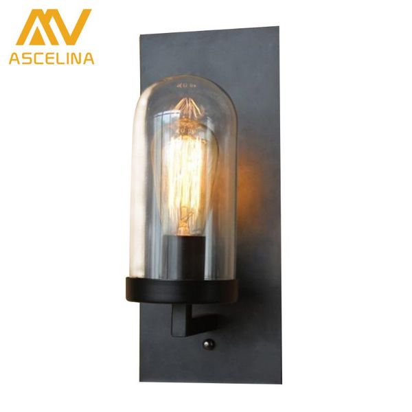 

american loft wall lamp ascelina long swing arm lamps sconce adjustable metal led light home lighting for bedroom