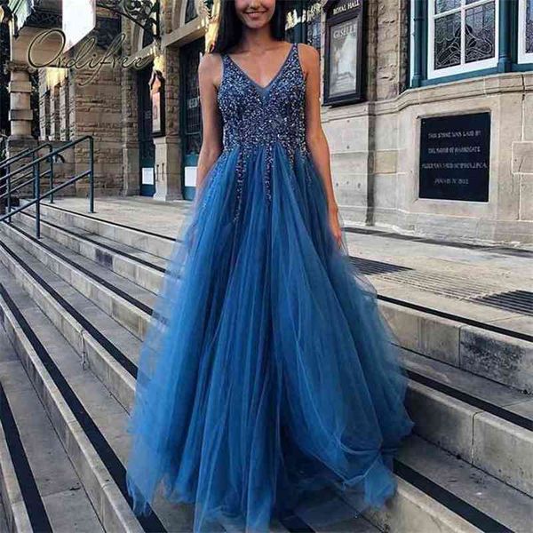 

summer women long party dress sleeveless blue sequin backless maxi 210513, Black;gray