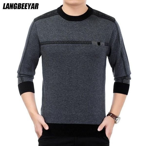 

men's sweaters fashion brand loose fit knit pullover patchwork sweater autum winter casual crew neck jumper men quality clothes, White;black