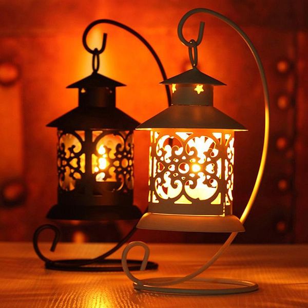 

iron moroccan style candlestick candle holder stand light european home decoration lantern vbt05 t35 holders