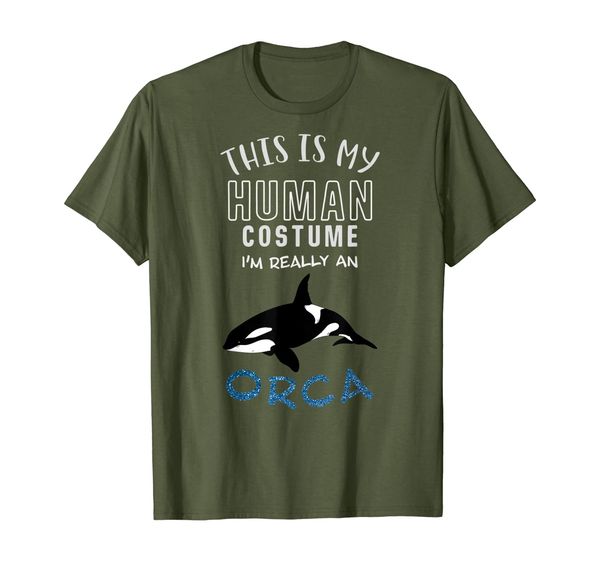 

This is My Human Costume I'm Really An Orca T-Shirt, Mainly pictures