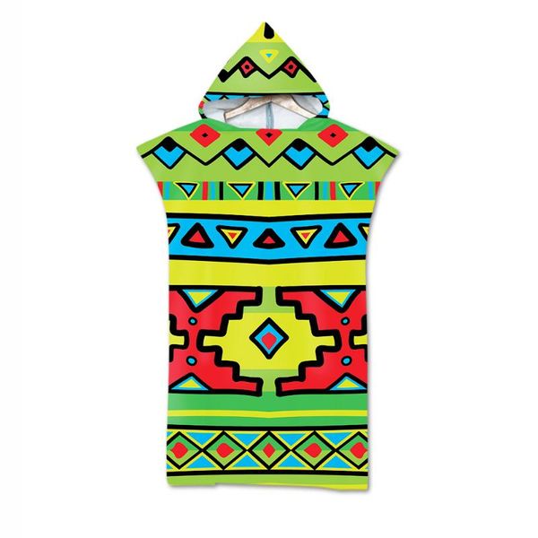 

towel 75x140cm hooded bath beach bathrobe absorbent and quick-drying skirt