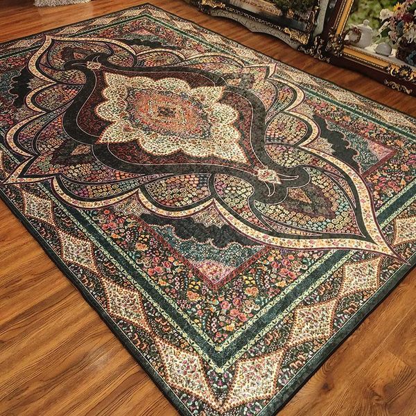 

carpets retro persian turkish carpet living room european style bedroom ethnic light luxury home coffee table mat rug