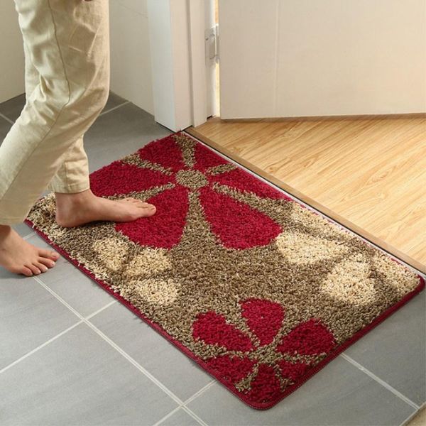 

bath mats european style bathroom mat doormat floor outdoor cute carpet for kids room non-slip area rug bedside