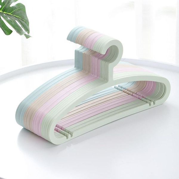 

hangers & racks 5 pieces of 1 set household use plain plastic clothes for antiskid dry and wet dual purpose cloth