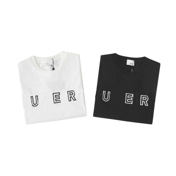 

summer men's and women's designer t-shirt loose slim-fit fashion brand jacket casual shirt letter printing high-end clothing stree, White;black