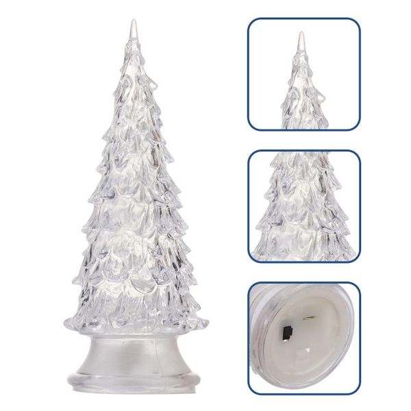 

christmas decorations 6pcs tree colorful small night lamps desklights decors