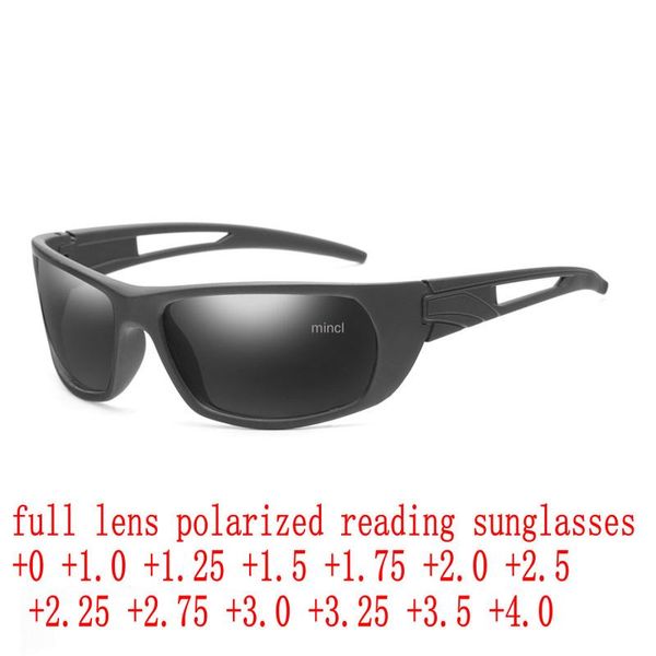 

sunglasses full lens polarized reading for men driving running sports reader square uv protection style nx, White;black