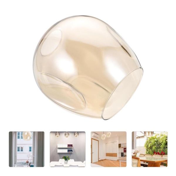 

wall lamp 1pc transparent glass cover european style lampshade bedroom