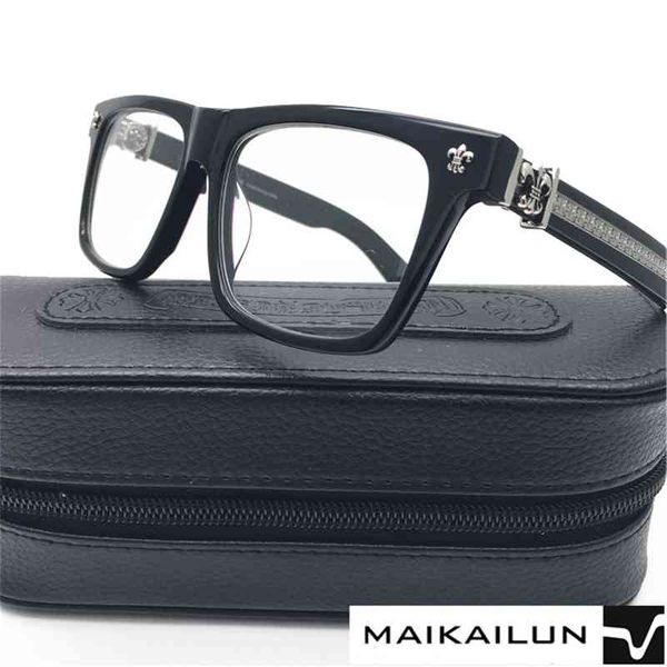 

70% off online store flat lens fashion spectacle frame men's and women's korean myopia, White;black