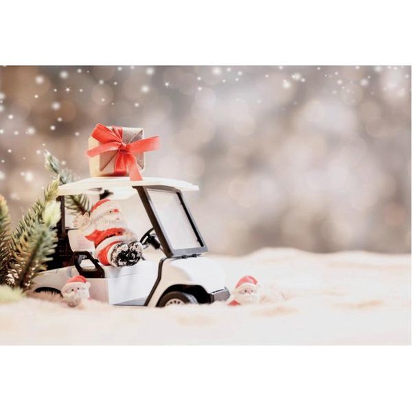

party decoration christmas decor backdrop cartoon cute santa driving background borns pography xmas family po booth
