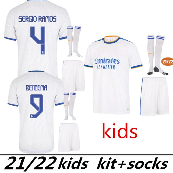 

real madrid jerseys 21 22 benzema mbappe alaba soccer jersey modric hazard asensio casemiro vinicius jr. football shirt mens kids sets unifo, Black