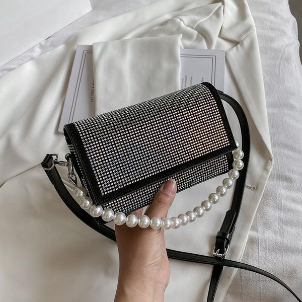 

evening bags 2021 fashion diamond women's casual handbag wallets and handbags one-shoulder messenger bag sac luxe femme