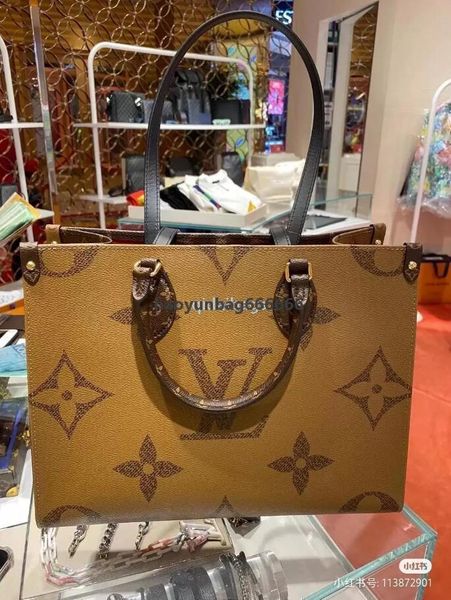 

988 gglvlouisvittonyslvutton women men's and women's bag fashion leather tote shopping bags