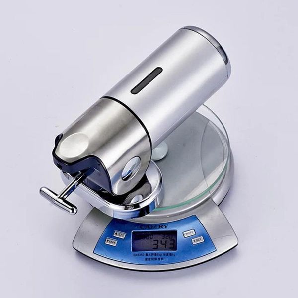 

500ml plastic stainless steel wall soap dispenser bathroom accessories liquid