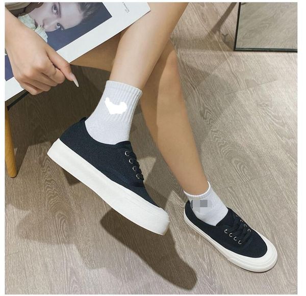 

knitted cloth womens mesh quality breathable light flats student casual cool shoes outside fashion, Black