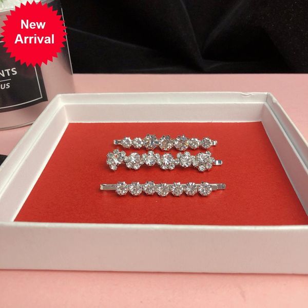 

2020 fashion jewelry for women brand hairwear beautiful girls hairpin jewelry 5a cz stone hair set of three jewelry, Golden;silver