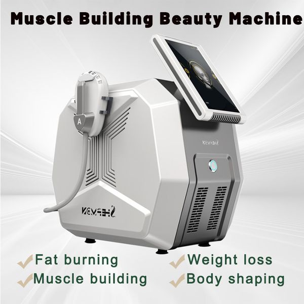 Macchine per scolpire il raffreddamento ad acqua e aria muscolare Ems Body Shape Emslim Contouring Device 2 Maniglie 7 Tesla Non invasivo