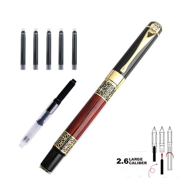 

fountain pens luxury pen ink for writing 0.5mm medium nib business school office supplies gift