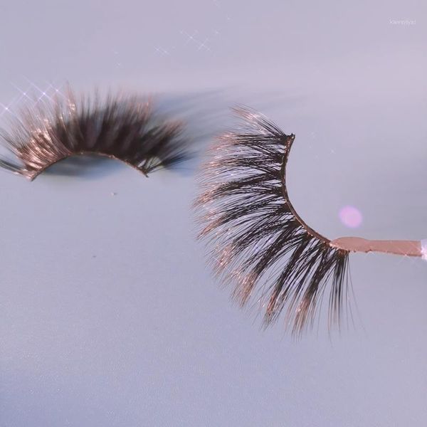 

personal false eyelash packaging box private label 3d 25mm silk eyelash1