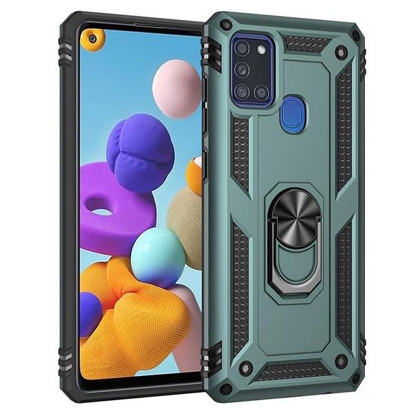 

cell phone pouches kickstand case for samsung galaxy a10s m01s a10e a20e a10 shockproof ring holder silicone a80 a90