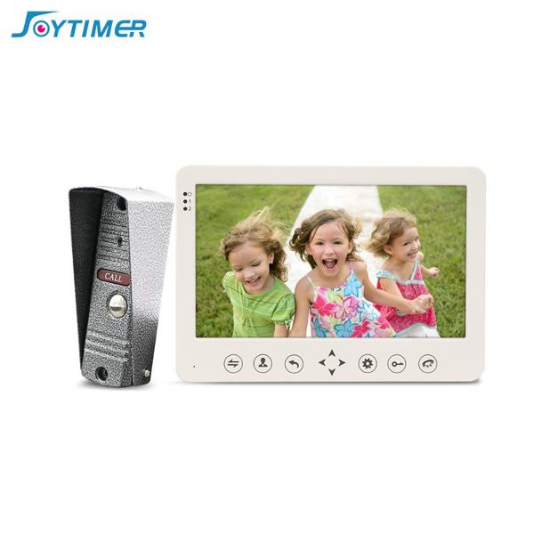 

joytimer 7 inch monitor 1200tvl video door phone doorbell camera intercom unlock home security system access control phones