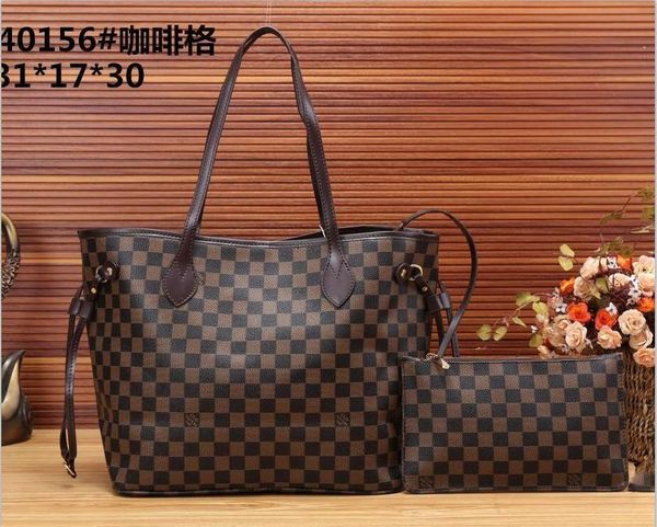 

lvlouisbagvittonvuttonwomen handbag luxury designer bag fashion flower plaid pattern shopping tote