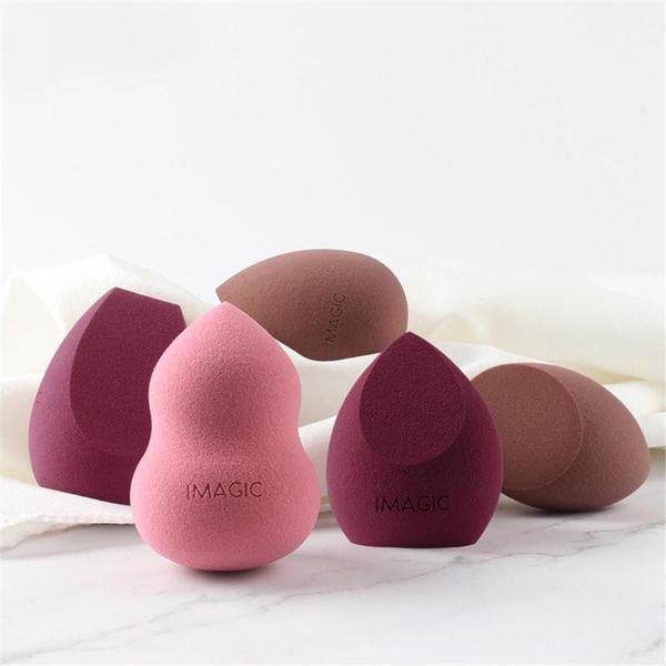 

sponges, applicators & cotton 1pc velvet sponge microfiber fluff surface smooth wet dry dual use powder puff beauty tools