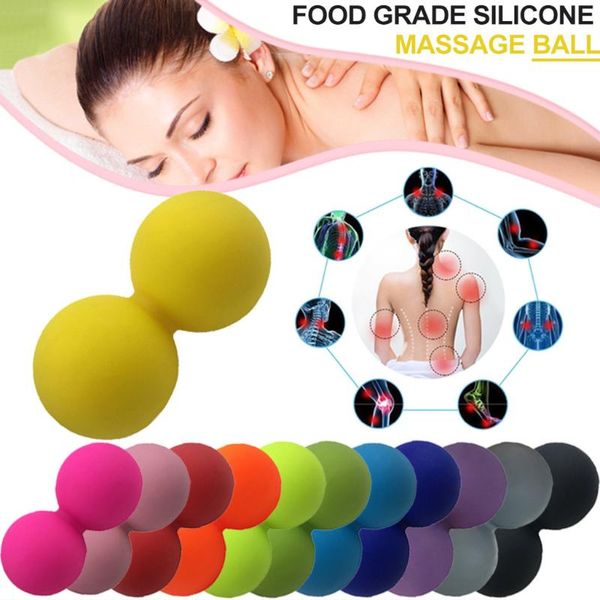 

high density epp lacrosse ball massage peanut lightweight fitness training body yoga exercise relieve pain#g3 balls