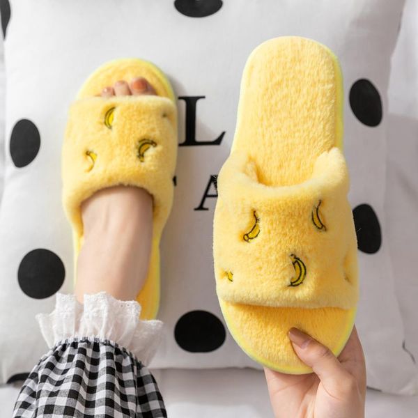 

winter women's cozy fur memory foam slippers non-slip house shoes indoor outdoor bedroom warm soft lovers couples arrival, Black