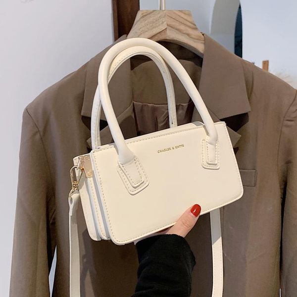 

evening bags korean fashion design women handbag ins chic single shoulder crossbody bag portable small tote solid color simple pack
