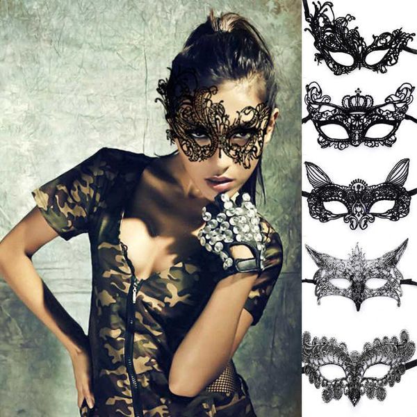 

lace eye mask female half face ball party halloween props princess mask children
